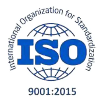 9001:2015 ISO-Certified Logo